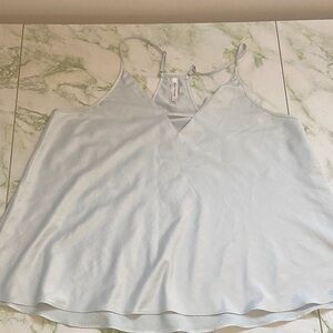 Flora Nikrooz Pale Blue Spaghetti Strap V-Neck Camisole